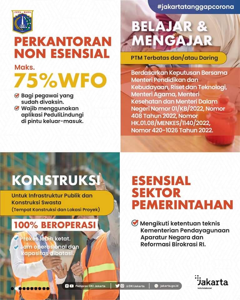 DKIJakarta's tweet photo. Sebentar lagi kita akan segera melewati pandemi ini dengan baik. Jangan abai, tetap jaga kesehatan, tingkatkan imunitas tubuh, dan disiplin prokes di manapun dan kapanpun.
#JagaJakarta #ppkmlevel2 #hadapibersama #pandemibelumusai #kotakolaborasi #JakartaBangkit https://t.co/z3WIAcWenw
