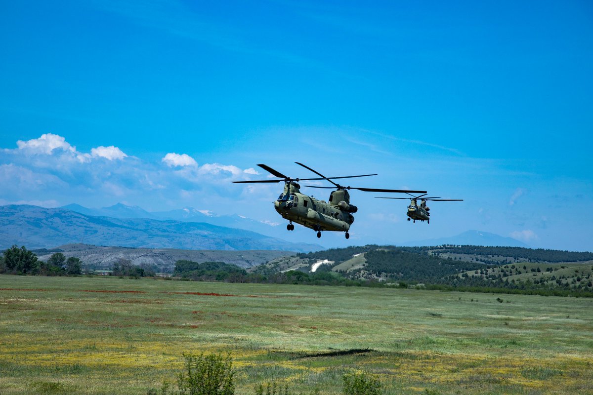 USArmyEURAF's tweet photo. Did you know the *largest military exercise *ever held in North Macedonia is goin' down right now? 

Yup, exercise #SwiftResponse 22 is an annual multinational training exercise, which takes place in Eastern Europe, the Arctic High North, Baltics, and Balkans from May 2-20. https://t.co/zRBWkV7MRJ