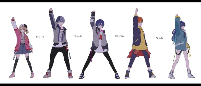 #リプ来たプロセカのMVのスクショを自分の絵柄で再現する
先にいただいた3枚を描きました!
ありがとうございます!
トレスまみれです! 