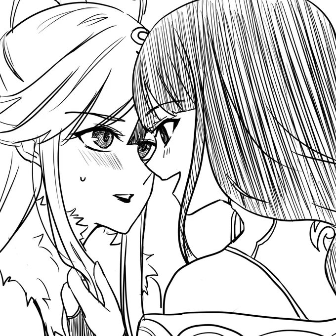 影と凝光
#GenshinImapct 