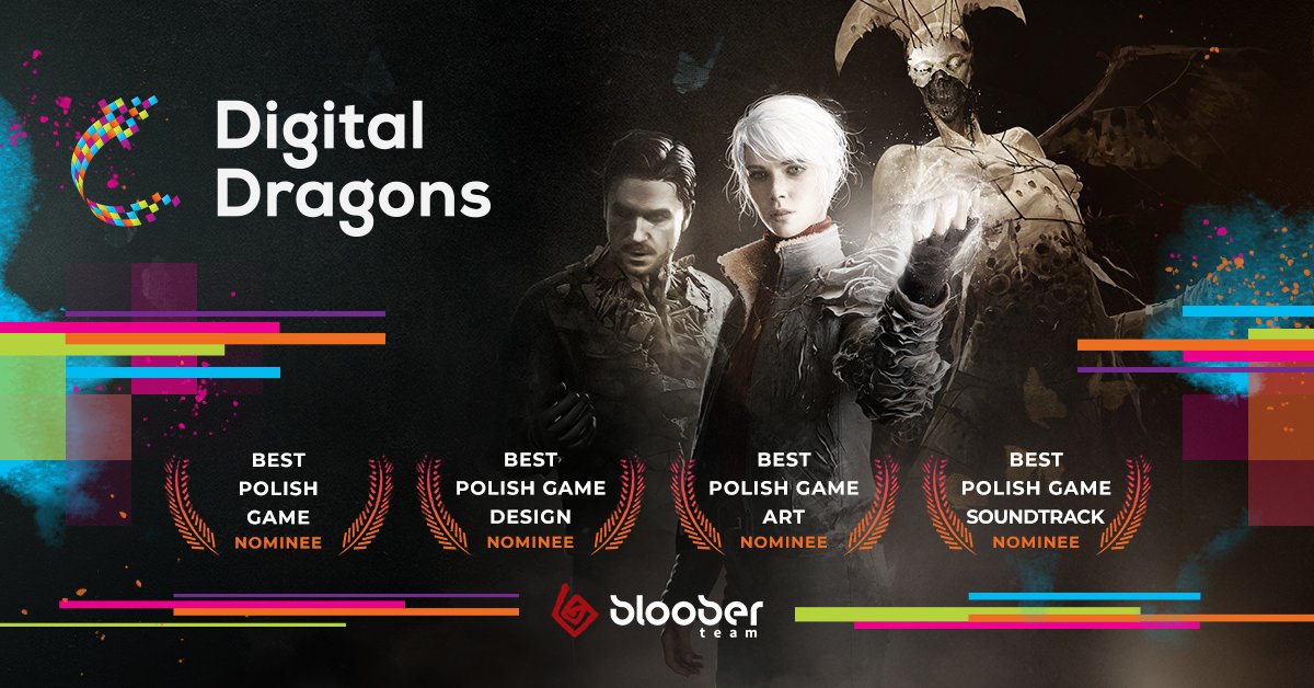 BlooberTeam's tweet image. We are thrilled and proud to announce that our @TheMediumGame has been nominated for four @Digital_Dragons awards this year!

The award ceremony will be part of the conference that starts this Monday! Keep your fingers crossed!

#BlooberTeam #TheMediumGame #DigitalDragons
