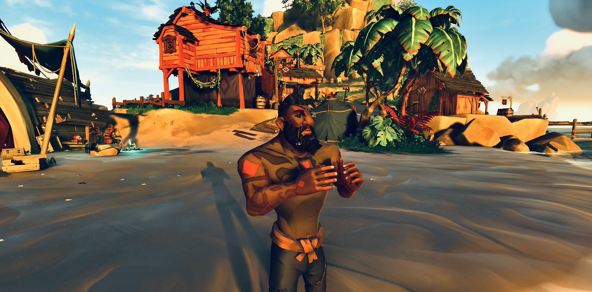 I_Mac11_I's tweet photo. A mil……. For that Tattoo…… okay! @SeaOfThieves @RareLtd #SoTShot #DATatt #DarkAdventurer #Tattoo #SeaOfThieves https://t.co/SxcdnO0HDF