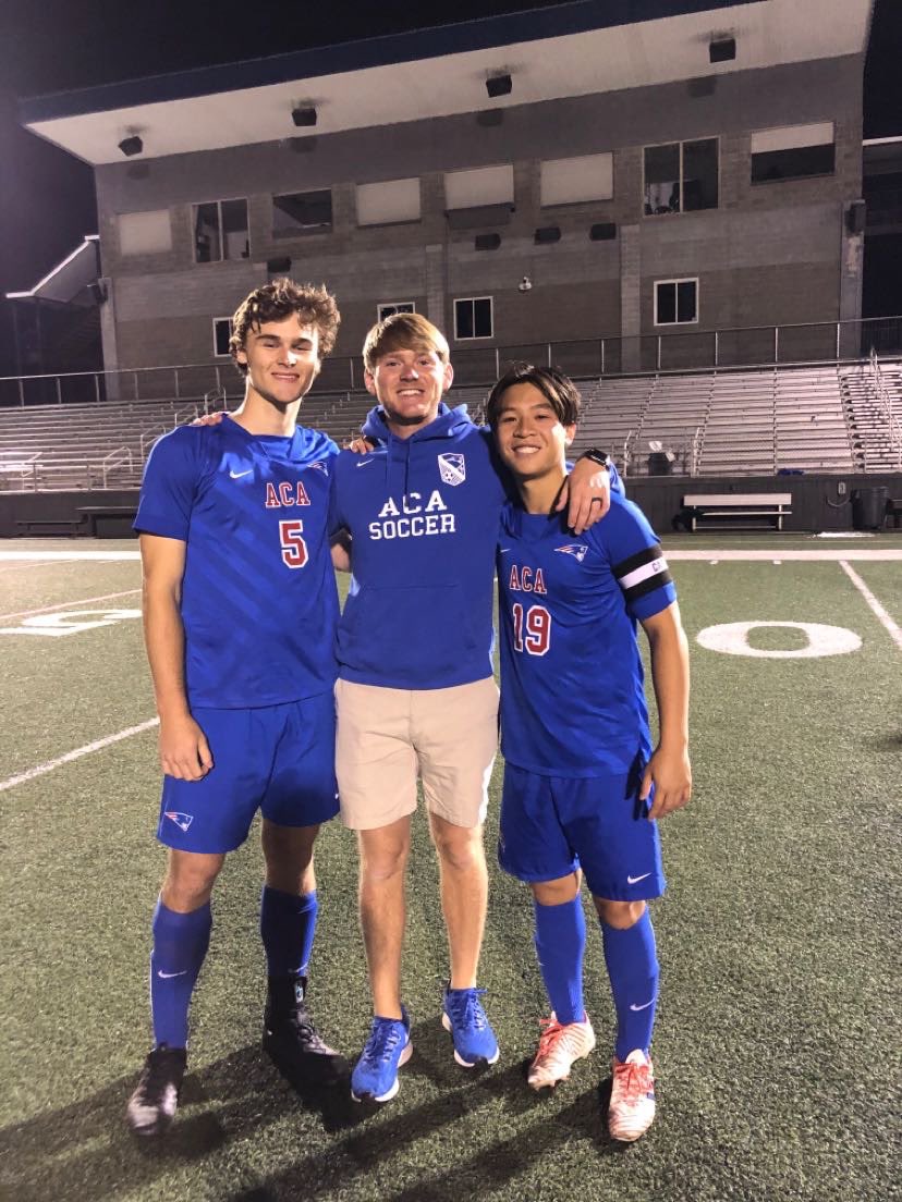 ACA__Soccer's tweet photo. Last few pictures to remember for a lifetime. It’s been nothing but a blessing to be the head coach at ACA. On to the next chapter in life! https://t.co/SXnY12GGIX