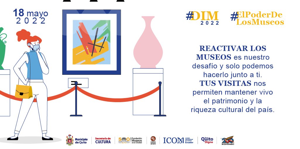 #Reactivar nuestros #museos es un #desafío y solo podemos hacerlo junto a tí. Tus visitas nos permiten mantener vivo el #patrimonio y la riqueza #cultural del país
#Quito #upsalesiana  #jueves #abyayala #museosquito 
#museosecuador #museum
