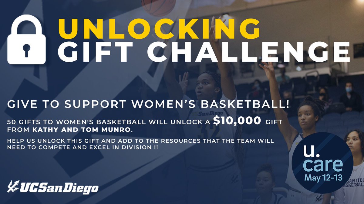 UC San Diego's Day of Caring has officially launched! Help us unlock our challenge by giving a gift bit.ly/3PkYOW2