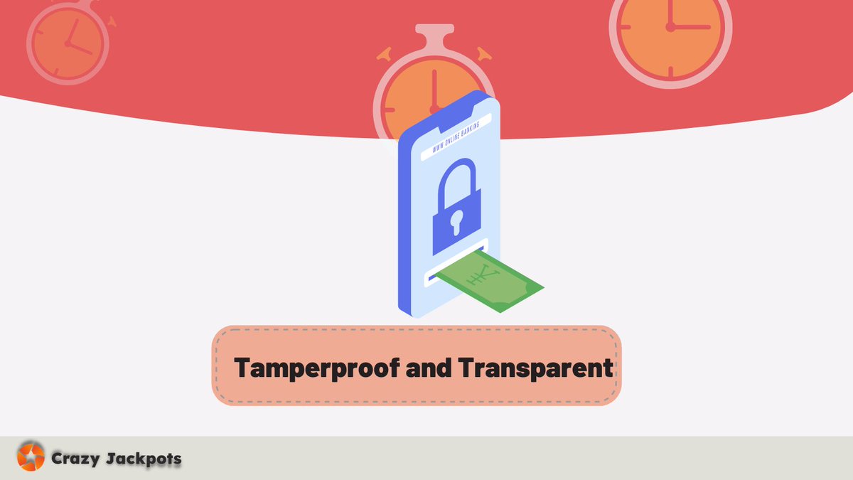 CrazyJackpots's tweet photo. What makes Crazy Jackpots different from other lotteries is that it's blockchain based, and therefore totally transparent and impossible to meddle with. Play with confidence. https://t.co/ah8c3miLk8 https://t.co/lySjrOoCrQ