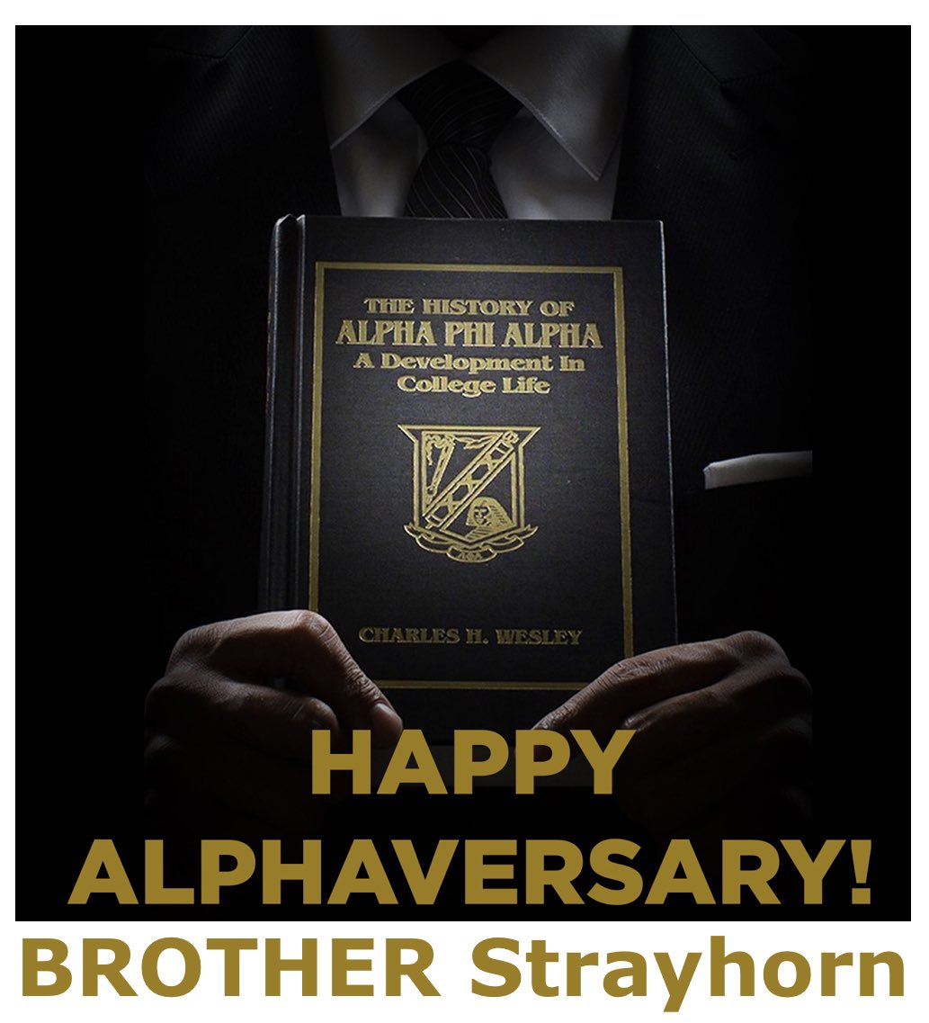 tlstrayhorn's tweet image. Singing 🎶 “Do you know what today is?” It’s #Alphaversary 🖤💛 #06 #thursdayvibes | Special s/o to my LB Leshaun!!