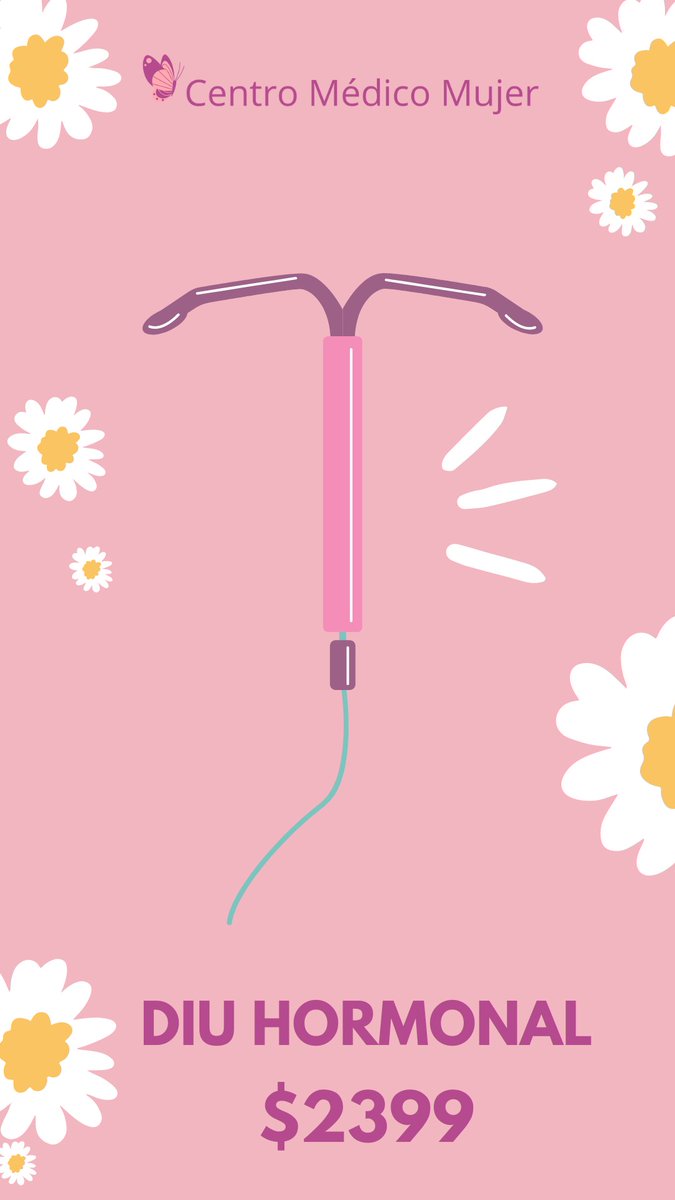 C_MedicoMujer's tweet photo. DIU Hormonal por $2399. Pide cita para asesorarte
☎️ 55 5564 2290
🌐 https://t.co/uRxVgj9RbR
#DIUHormonal #anticonceptivo #clinicamujer #centromedicomujer https://t.co/3prZ70Mfql