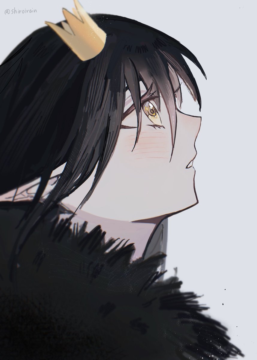 Shiroirain's tweet photo. 👑×🖤
#illustration #สายวาด #art https://t.co/ePmra2a1k2