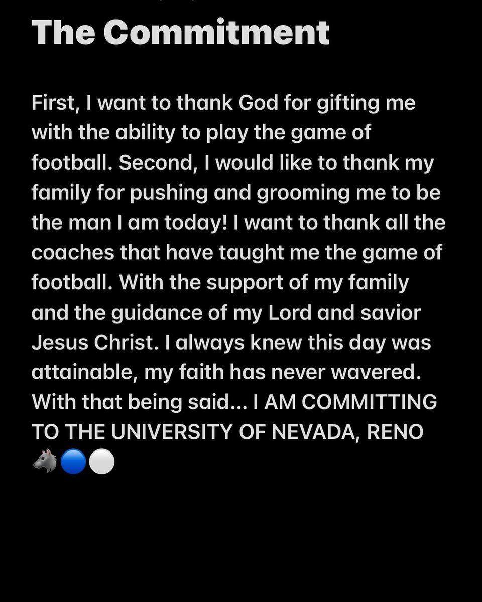 __dwill23's tweet photo. Committing to the University of Nevada Reno 🐺🐺 
#BattleBorn 
#HomeIsNevada
@Coach_Nady 
@jace_parker52 https://t.co/uEWxXsHZCj
