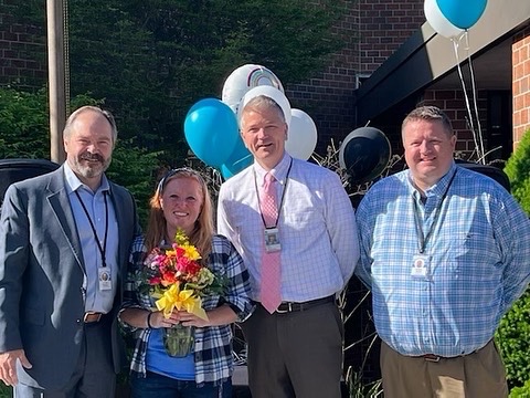 AveryCountyCTE's tweet photo. Congratulations to Mrs. Chantae Hoilman, Avery County Schools Teacher of the Year! You make CTE proud! Thank you for all you do. #AveryCTE https://t.co/7UoZSP5WhG