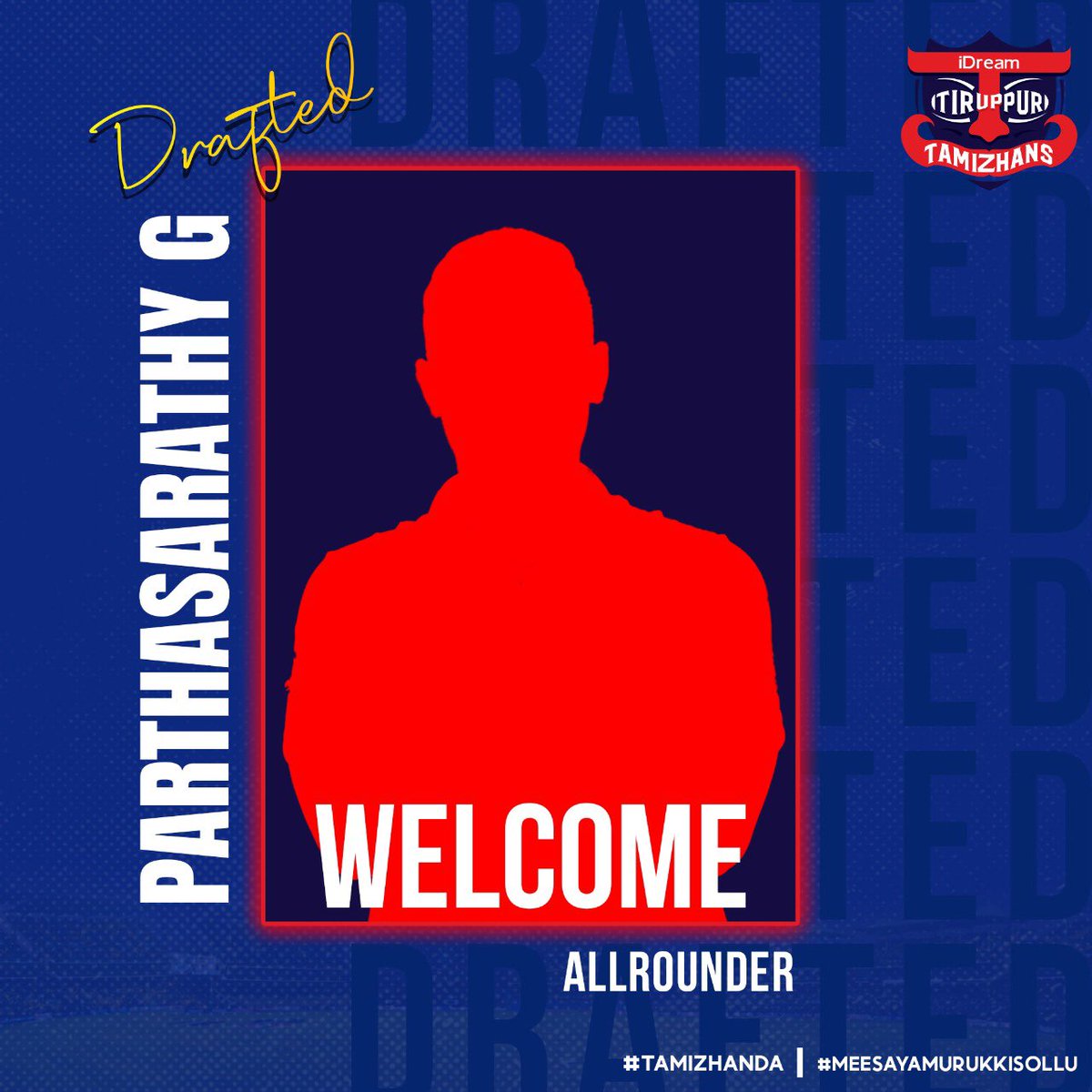 TeamTiruppur's tweet photo. Rounding off the squad with some bowling options as well 🙌🏽 Welcome Tamizhans! 🔥

#playersdraft #tnpldraft #idream #tiruppur #tamizhans #tnpl #tnca #NammaOoruNammaGethu #tnpl2022 #TamilNaduPremierLeague #TiruppurTamizhans #TamizhanDa #meesayamurukkisollu https://t.co/5FAEb806md