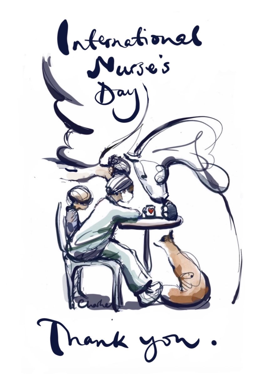 Happy International Nurses Day- challenging yet most rewarding. To all the healthcare workers out there- you’re amazing 💗💙 <a href="/CritcareLTHTR/">Critical Care LTHTR</a>