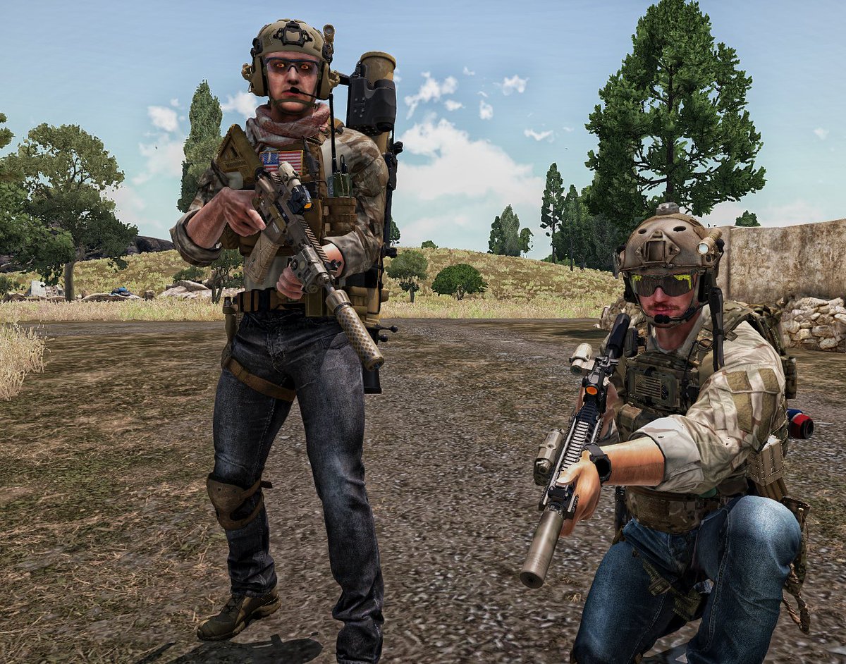 razor_sykes's tweet photo. sometimes you gotsta have fun . . .
#arma3 #stackinbodies https://t.co/i1lYocVzut