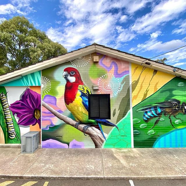 Paula_graffiti's tweet photo. #StreetArt #graffitit by Vans the Omega at Fairview Park Kindergarten, Australia 🇦🇺
🦜🦜🦜 https://t.co/GfzDjYaY4W