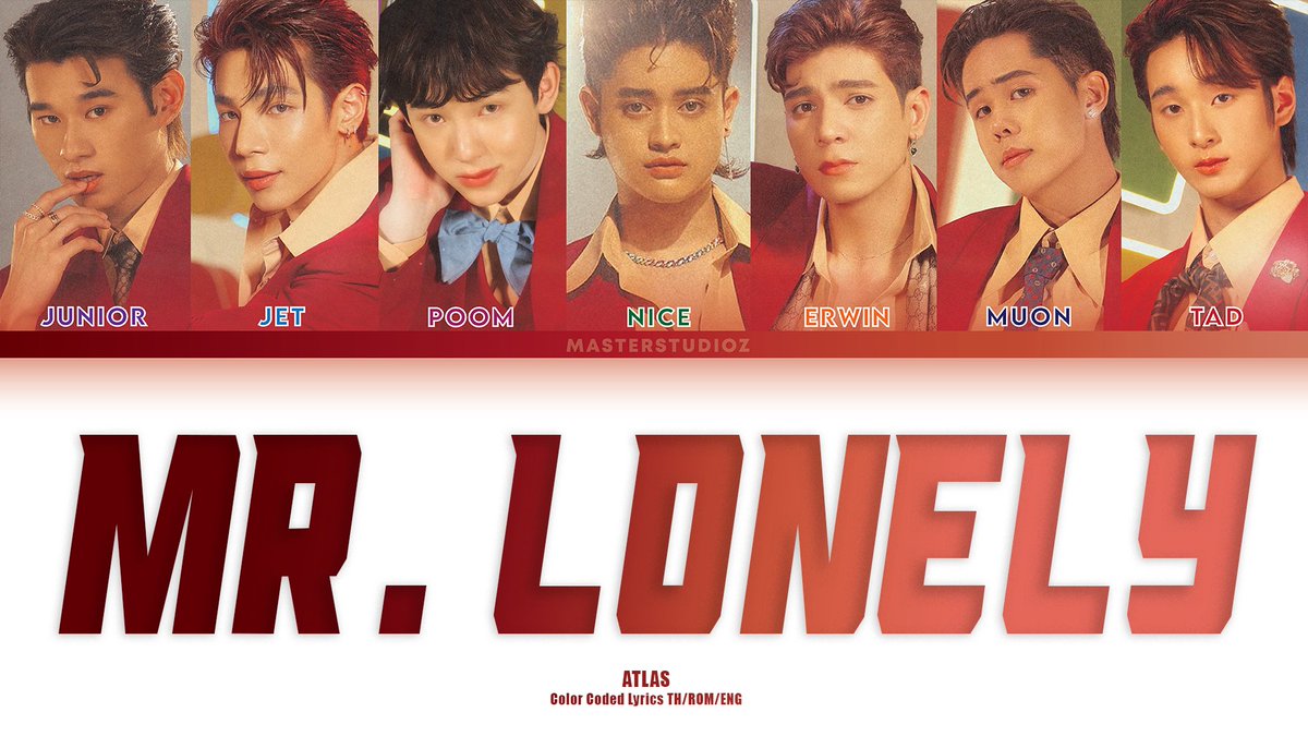 ZMasterstudio's tweet photo. [THAI/ROM/ENG] ATLAS - คุยแก้เหงา (Mr.Lonely) [LYRICS] 

https://t.co/YQAHBz4WwO 

#TpopLyrics #MASTERSTUDIOZ https://t.co/h056tL4ABr