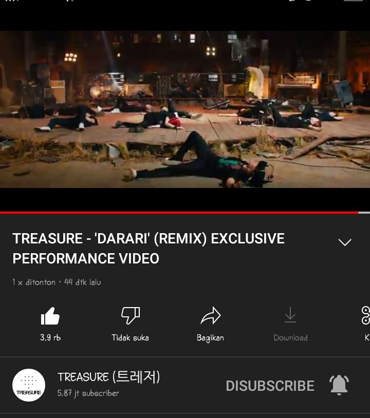 hi_chuuuu's tweet photo. #DARARI_REMIX_OUTNOW #TREASURE enak banget dah versi remix gini 😍 https://t.co/TN5YFKRJx5