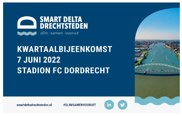 Op 7 juni is er een nieuwe kwartaalbijeenkomst van <a href="/SmartDeltaDS/">Smart Delta Drechtsteden</a>. Met deze keer een actueel thema: de energietransitie. Wil jij hier als ondernemer, werknemer of student over meepraten? Meld je dan nu aan!
👉 drechtsteden.nl/Nieuws/Kwartaa… 
#slimsamenvooruit
Wij zijn er. Jij ook?
