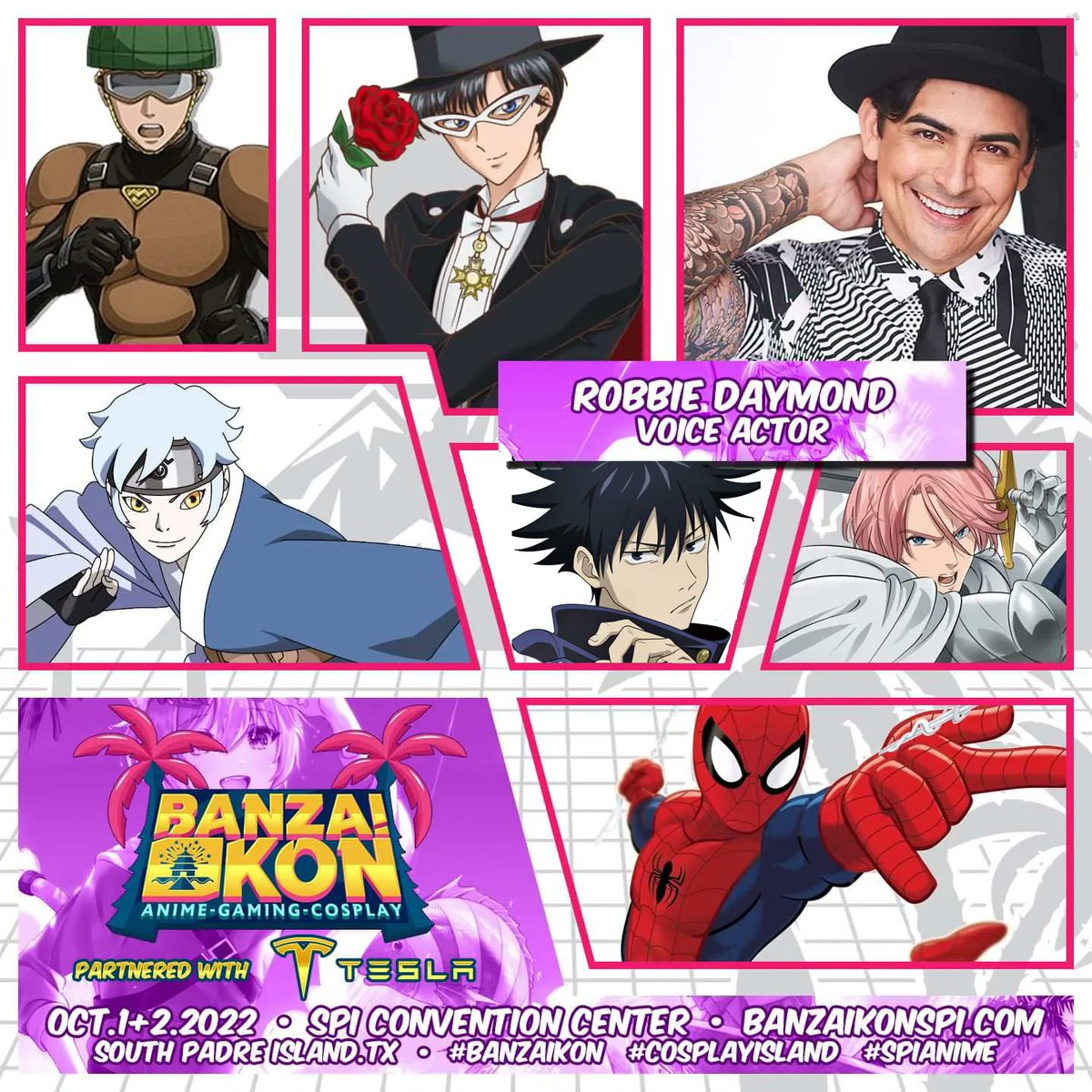 photoJB956's tweet photo. @BanzaiKon is going to be fancy....
Tuxedo Mask will be present along with many others.
Special thanks to @RebornAnime_1 for making this happen https://t.co/pgUN2FLlvt