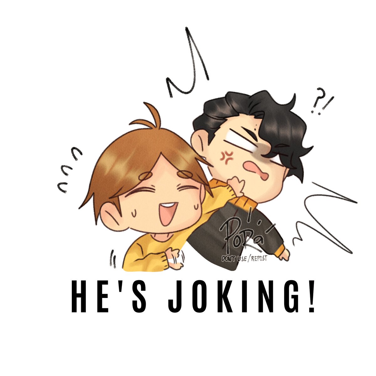 pyozalea's tweet photo. Cousin shenanigans... again..

[don't qrt!] 
#komorimotoya #sakusakiyoomi #Haikyuu https://t.co/jteXEucBzO