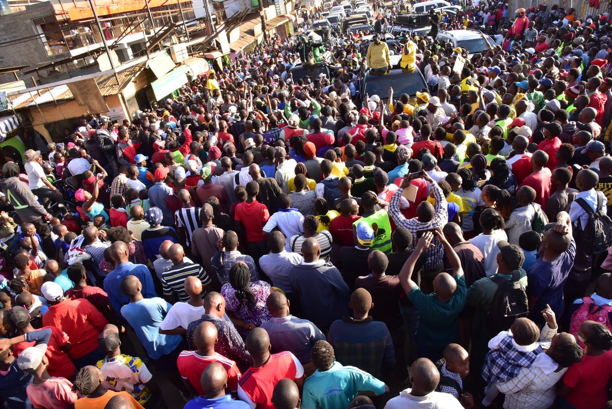 ProgressKN's tweet photo. Kenya Kwanza rally in Githurai 44, Roysambu Constituency. https://t.co/Hq1u4HClf2