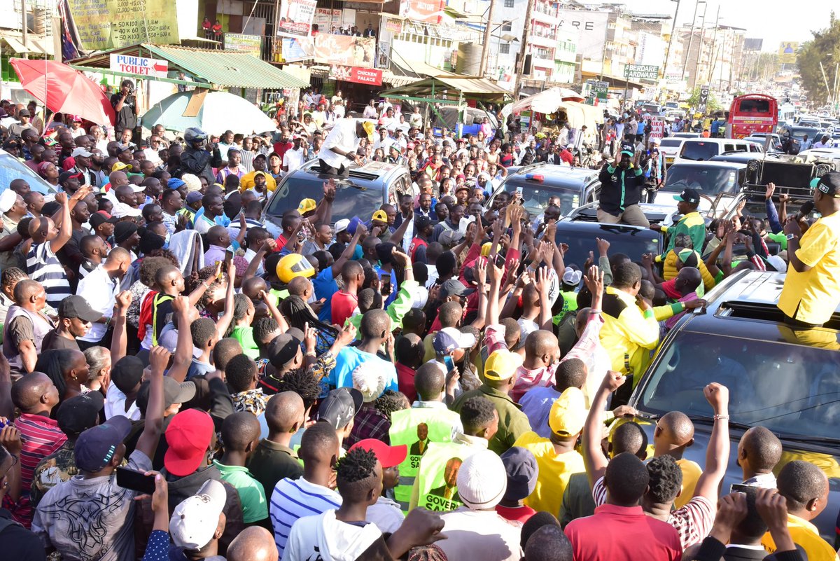 ProgressKN's tweet photo. Kenya Kwanza rally in Githurai 44, Roysambu Constituency. https://t.co/Hq1u4HClf2