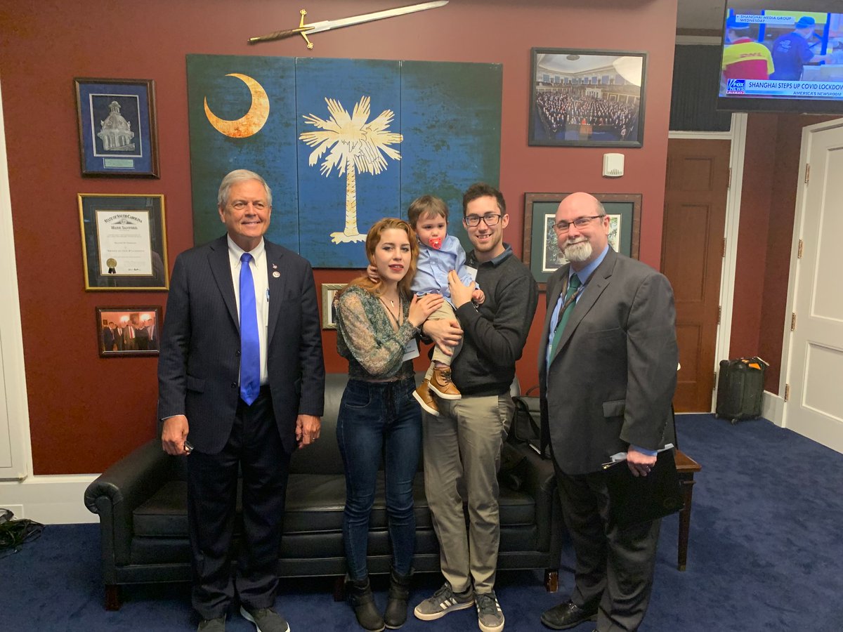 HeartbeatIntl's tweet photo. It was a great honor to meet with Rep. Ralph Norman and Joshua Gross, Legislative Director for Rep. Jeff Duncan this morning for #BabiesGotoCongress!
@RepRalphNorman and @RepJeffDuncan are champions for the unborn and the great work of pregnancy help centers! ๐ https://t.co/0VJAbhqcEE