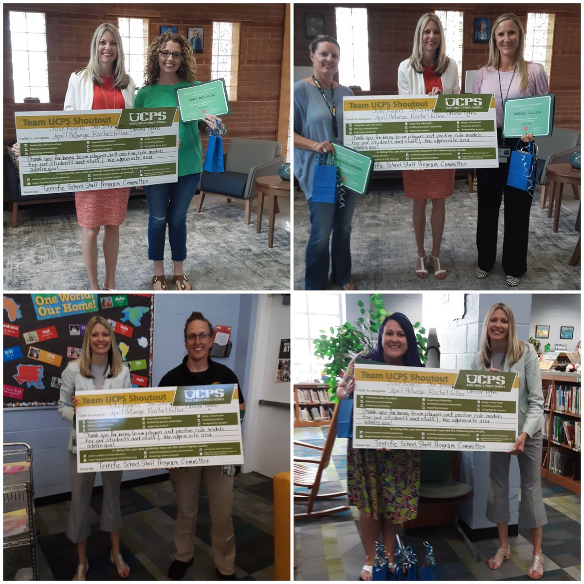 Congratulations to our UCPS Shout-Out and Terrific School Staff winners! <a href="/UCPSNC/">Union County Public Schools</a> <a href="/ekraftson/">Emily Kraftson</a> <a href="/AGHoulihan/">Andrew G. Houlihan</a> <a href="/BanksSpicer/">Banks Spicer</a> @jttopp #BetheBest