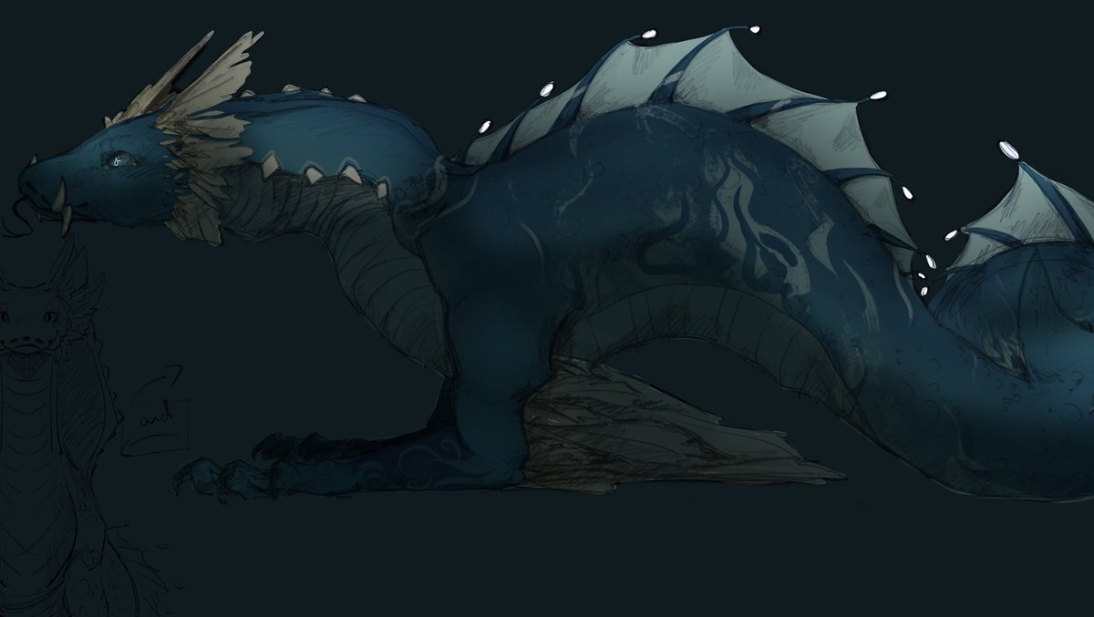 rayDSgira's tweet photo. New deity beast design dropped 💅

First was serenity. Now it's a recurring char, hiems beast form! (Human form was alrdy posted <3)

Designings hard. Still have lot to do for my new world befor I do big things.

#OC #originalart #originalcharacters #digitaldrawing #art #artwork https://t.co/UvhWbTHyLq