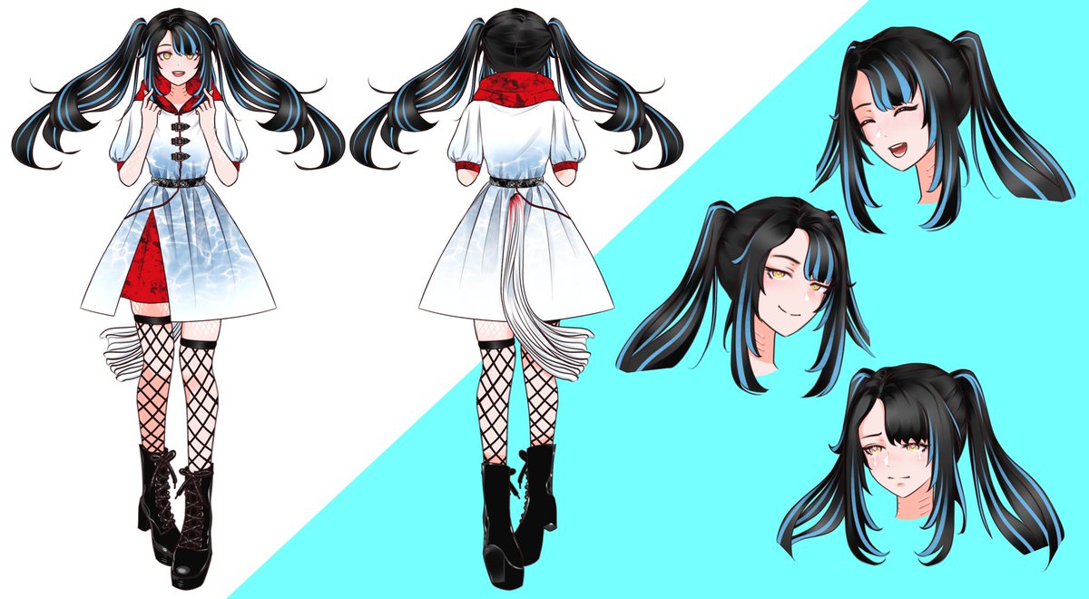 AomiSpring's tweet image. ╒════════════════════════════════╕
  
  Blub! Hello everyone! I'm Aomi, a shy koi fish 🐠 
  Nice to meet you all~ 

  🎨Ref sheet: @/ttamiyoka ♡

  #VTuberUprising #ENVtuber 
╘════════════════════════════════╛