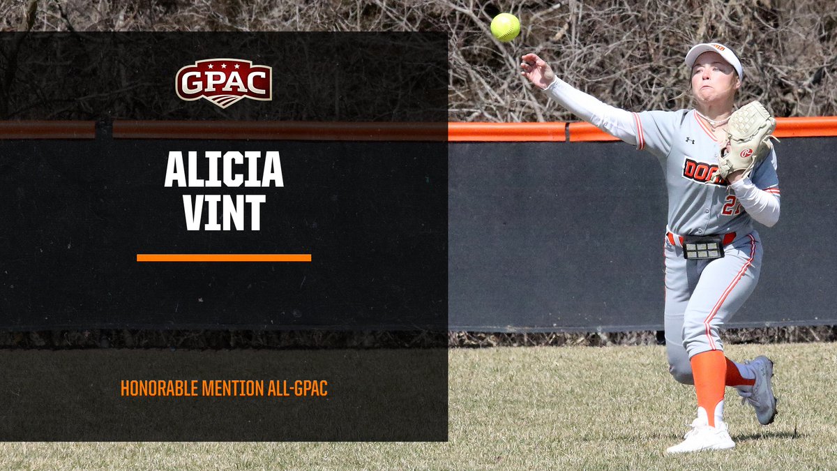 DoaneAthletics's tweet photo. Congrats to @aliciavinte &amp; @haleykennedy99 on being named honorable mention All-GPAC in softball for 2022 https://t.co/mlaFeVt5qN