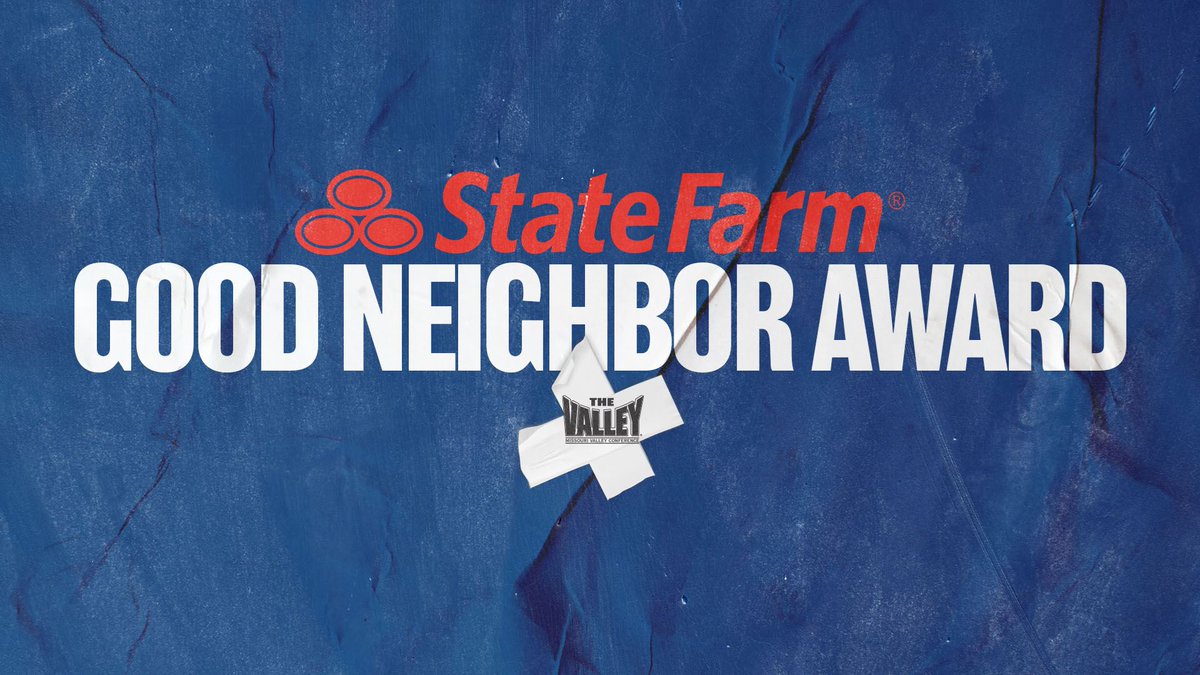 MVCsports's tweet photo. The Valley has announced the spring recipients of the State Farm MVC Good Neighbor Award.

Read more👉https://t.co/PFlbbIi8Ya https://t.co/Y96Vz0CAUN