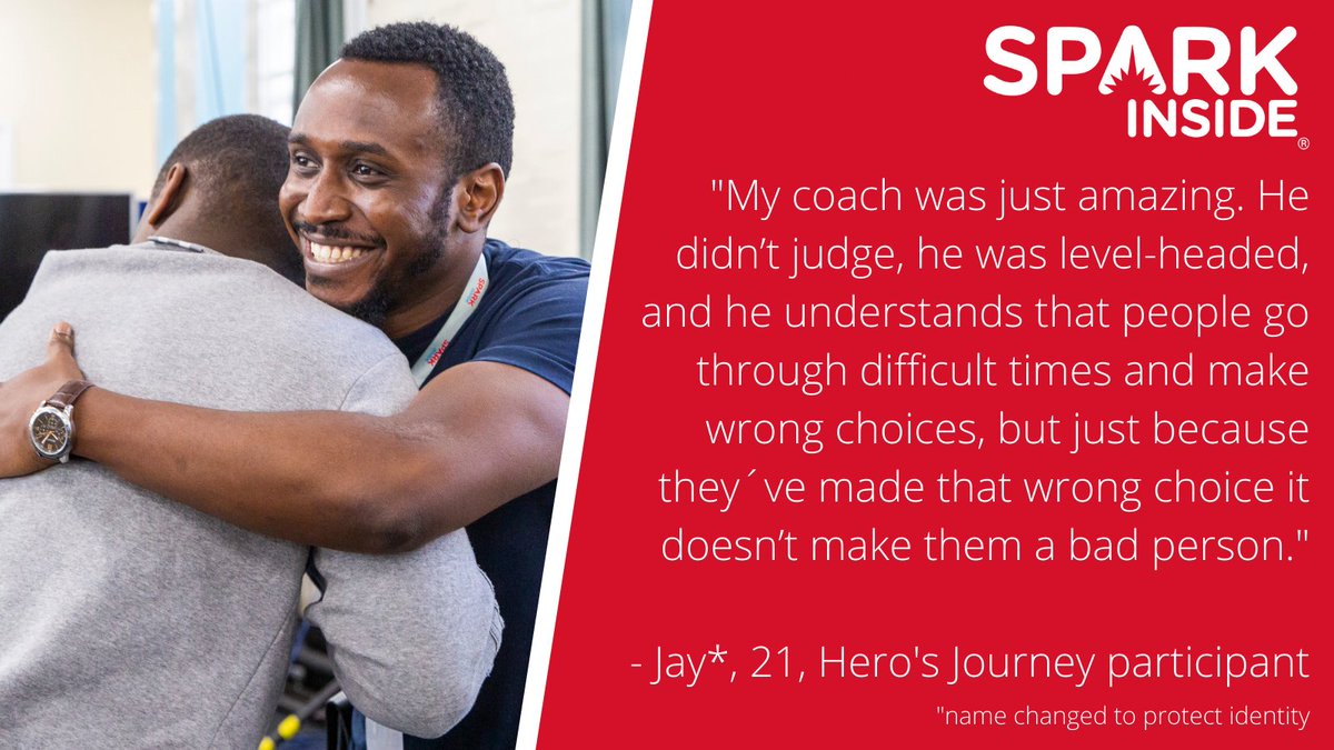 We're seeking more life coaches to deliver our Hero's Journey programme for young people caught in the justice system! Check out the full job description for our Life Coach and Workshop Facilitator role here 👉 sparkinside.org/were-hiring