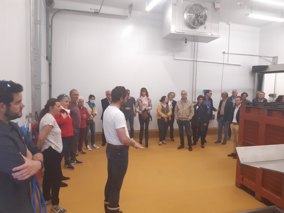 Visite de Mussela 2 à la suite du #BlueDay <a href="/PoleMerBA/">Pôle Mer Bretagne Atlantique</a>