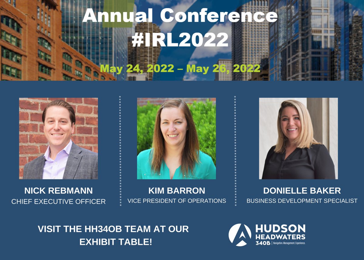 Hudson340B's tweet photo. On May 24th, our team is hitting the road again to attend @alliancecchs  #IRL2022 conference. 

Attendees of the event are encouraged to stop by our booth and connect with Nick, Kim, and Donielle. Reach out today to learn more or set up a time to connect info@hudson340b.com! https://t.co/QY3MMI6QUB