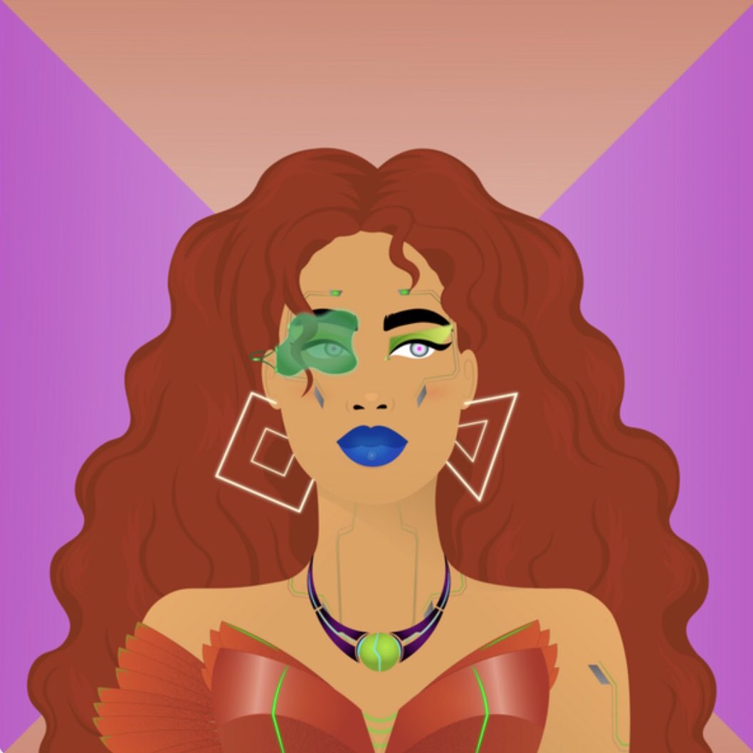_cenu_'s tweet photo. My first #WoWG #6186! She’s a beauty 🥹 @worldofwomennft https://t.co/iPBkxqiMJH