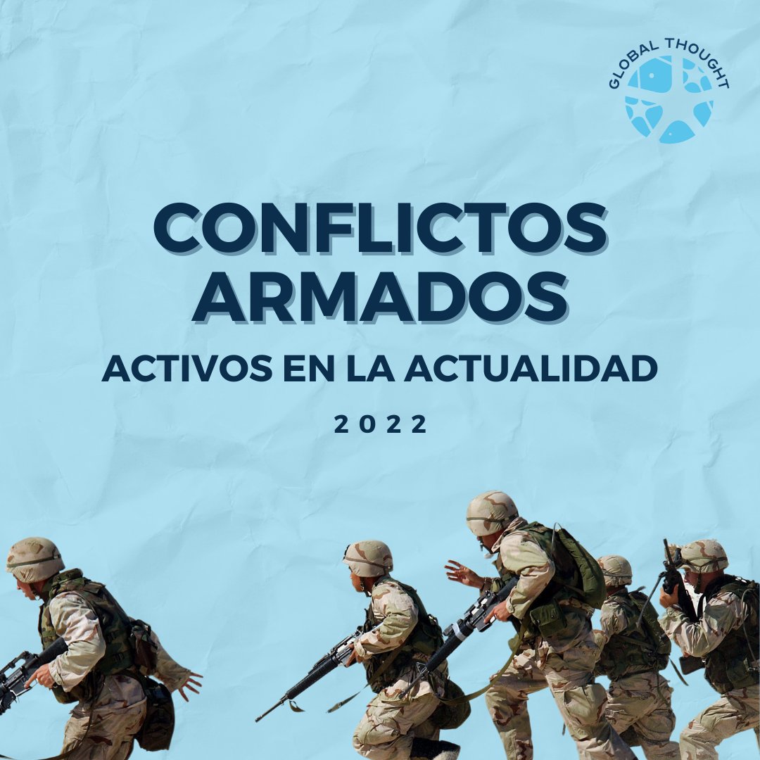 Mientras los ojos del mundo se enfocan en el #conflictoarmado entre Rusia y Ucrania, actualmente hay otros conflictos alrededor del mundo que parecen haber quedado en el olvido. ¿Puedes identificar alguno?

¡No te pierdas nuestra nueva infografía! 
🔗bit.ly/37DyhC3