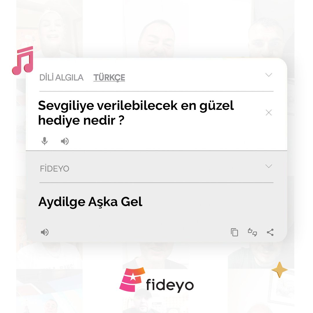 Aydilge'den  sevgiline bir Fideyo yollamaya ne dersin. ❤️

fideyo.com

#kiralıkaşk #aydilge #aşkagel #aşkageldik