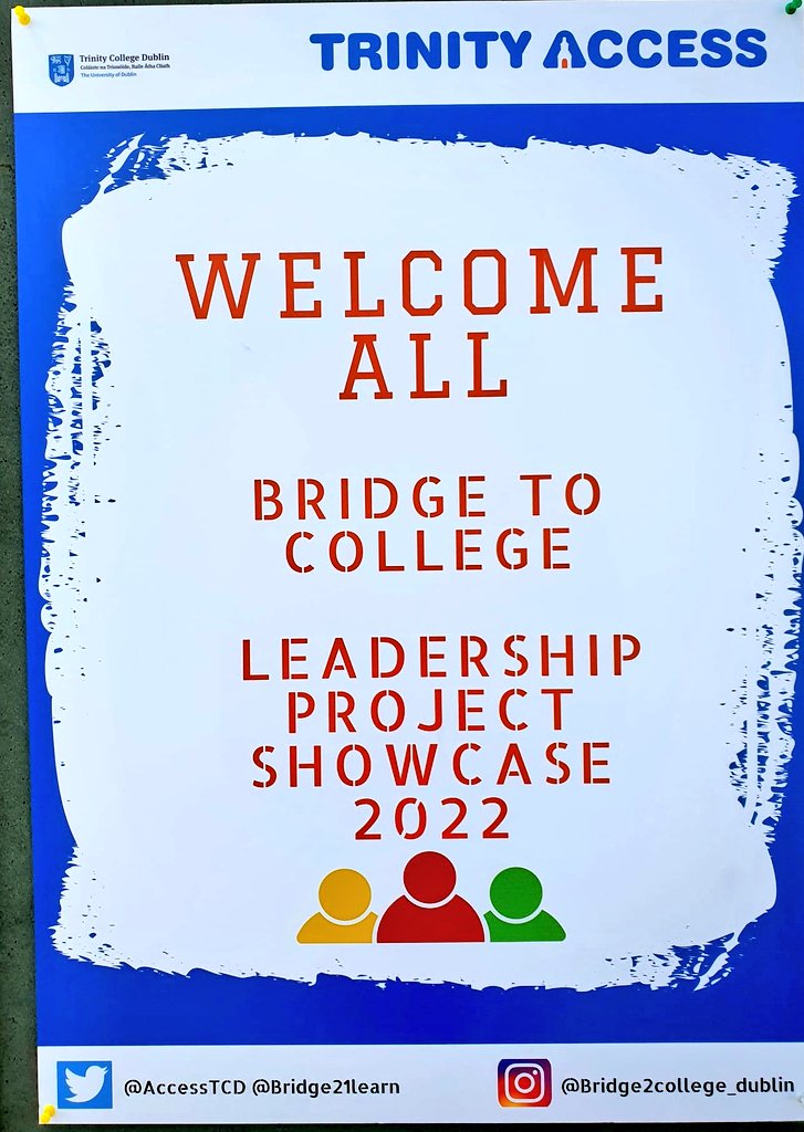 TYColaisteBride's tweet photo. Our TYs had an incredible day at their #leadership showcase and @Bridge21Learn Graduation in Trinity...campus tour,free lunch, sun shining & making memories with all the new friends they made throughout the year!Thanks to @WarrenJJF & @kevinsullivan79 for all your hard work! https://t.co/SrryC4Ee3u