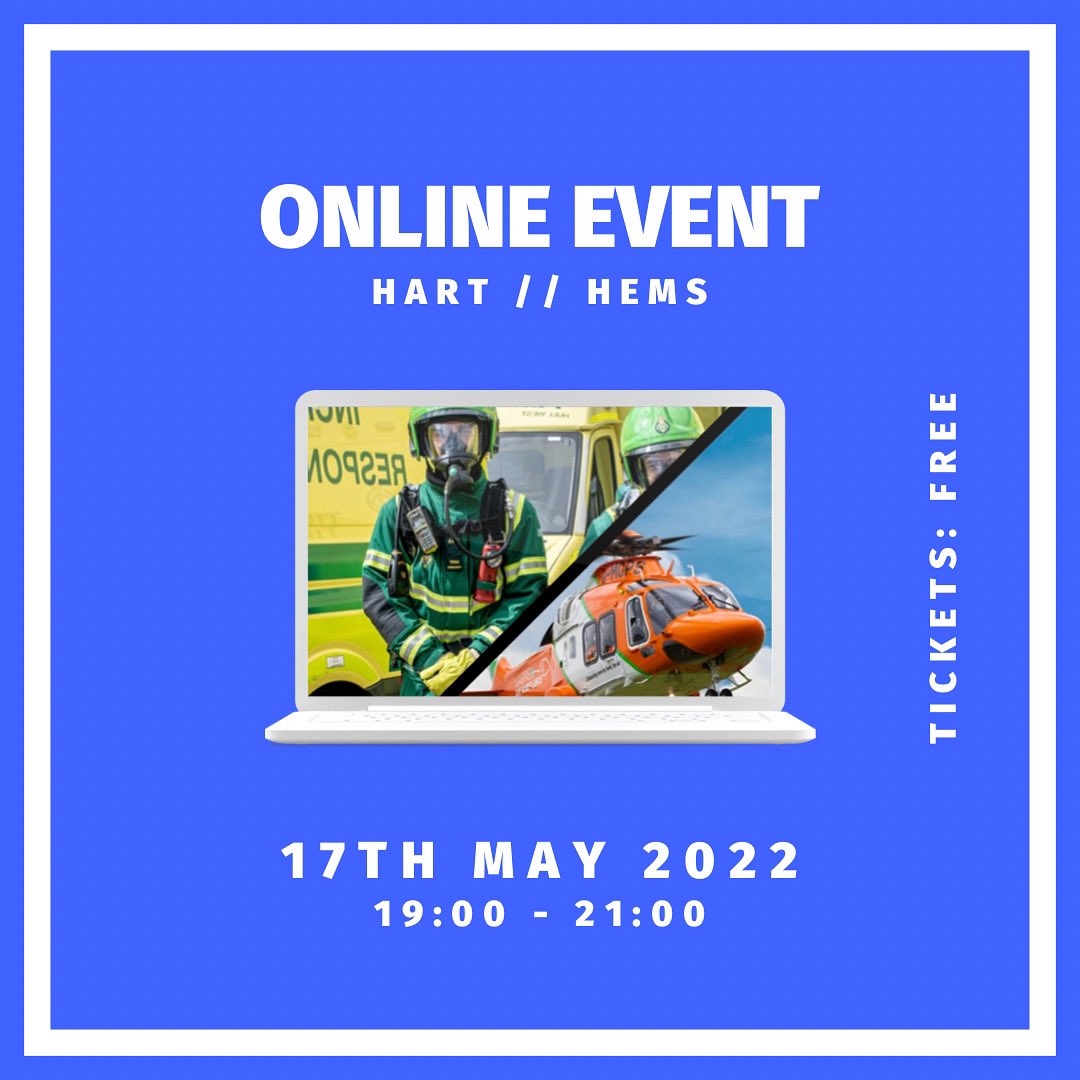 ⚠️ HART // HEMS - 17th May 22 - Sign Up Now! ⚠️