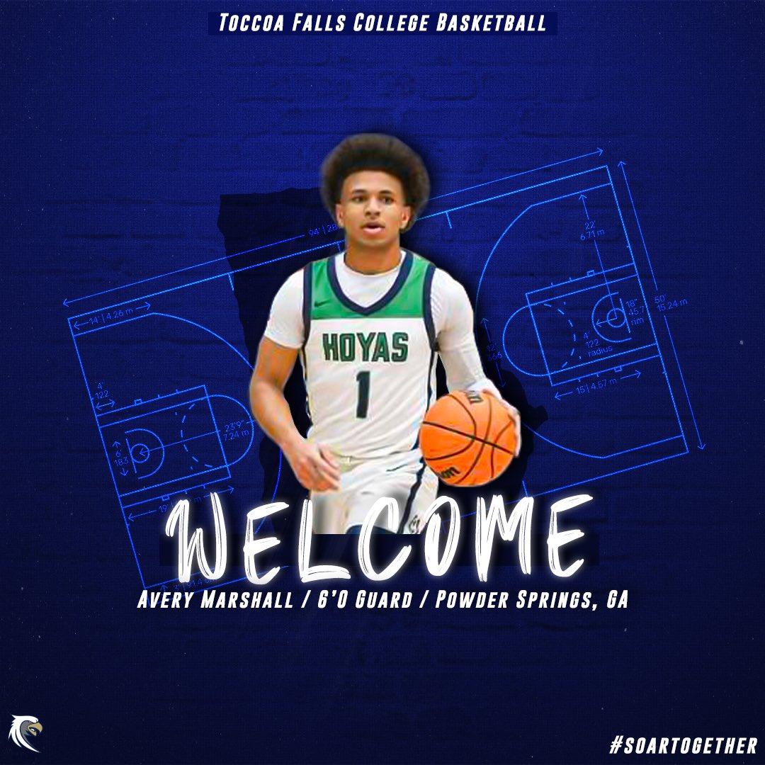 UTFMBB's tweet photo. Join us in welcoming our newest player, Avery Marshall (@avery2299) to the team! He played for Harrison High School and he’s from Powder Springs, GA. Welcome to the Falls! #SoarTogether🦅🏀 https://t.co/8WKLGJNz5E