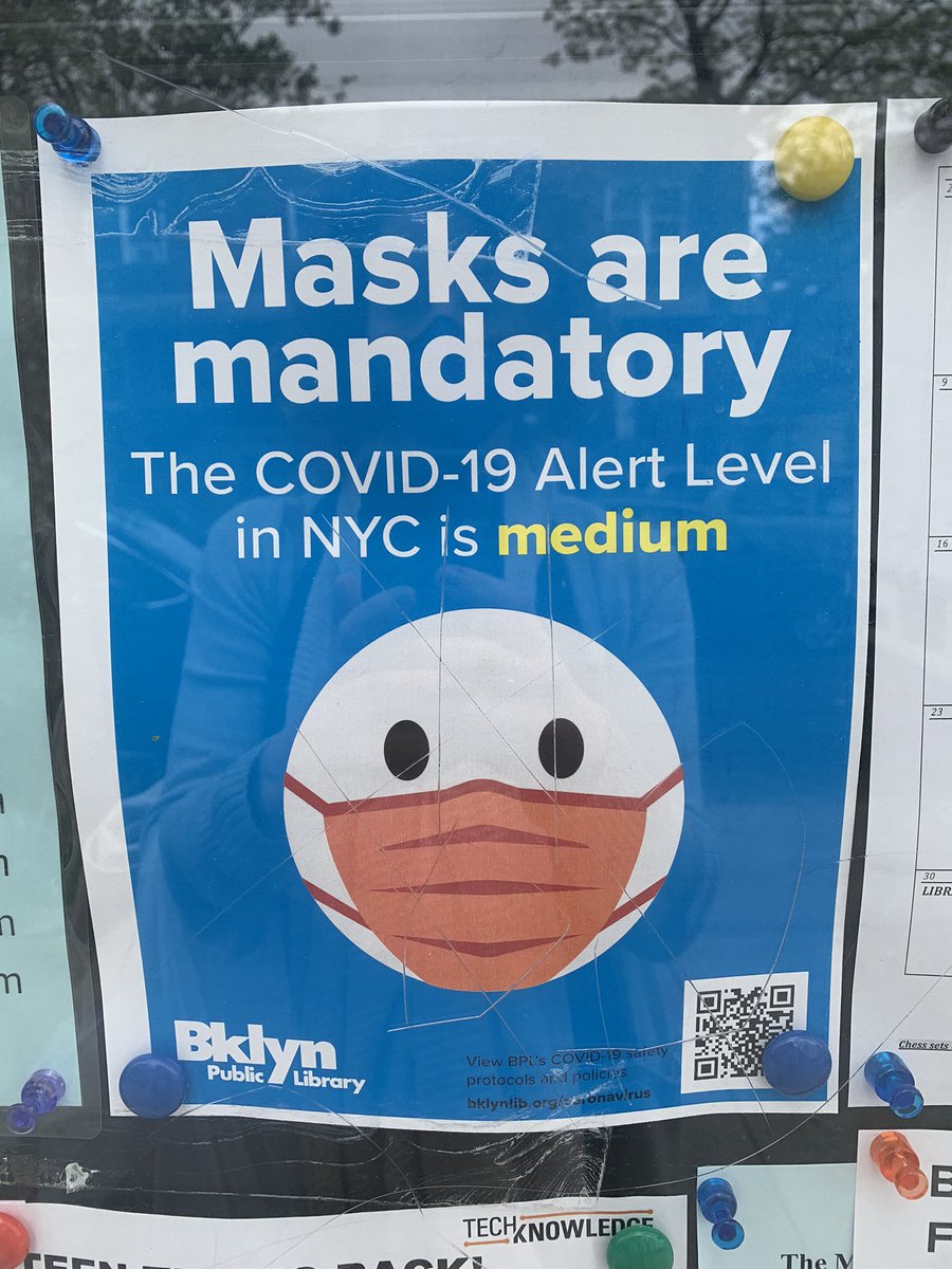 memilybk's tweet photo. Thank you to @BKLYNlibrary  for having a plan and sticking to it! If only more libraries (ahem) and schools would follow suit. https://t.co/owQDgJxL3u