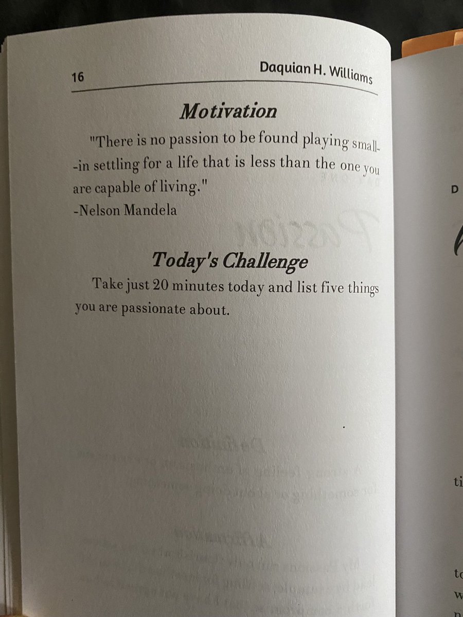 DaquianWilliams's tweet photo. Purchase your copy of Destination Serenity Today on all book platforms!!! Building on our mental and physical health daily is essential to the growth of who we are becoming💎‼️ https://t.co/IbEuu2bUw3                 #DestinationSerenity #MentalHealthAwarenessMonth #mentalhealth https://t.co/5BsJWjhRoU