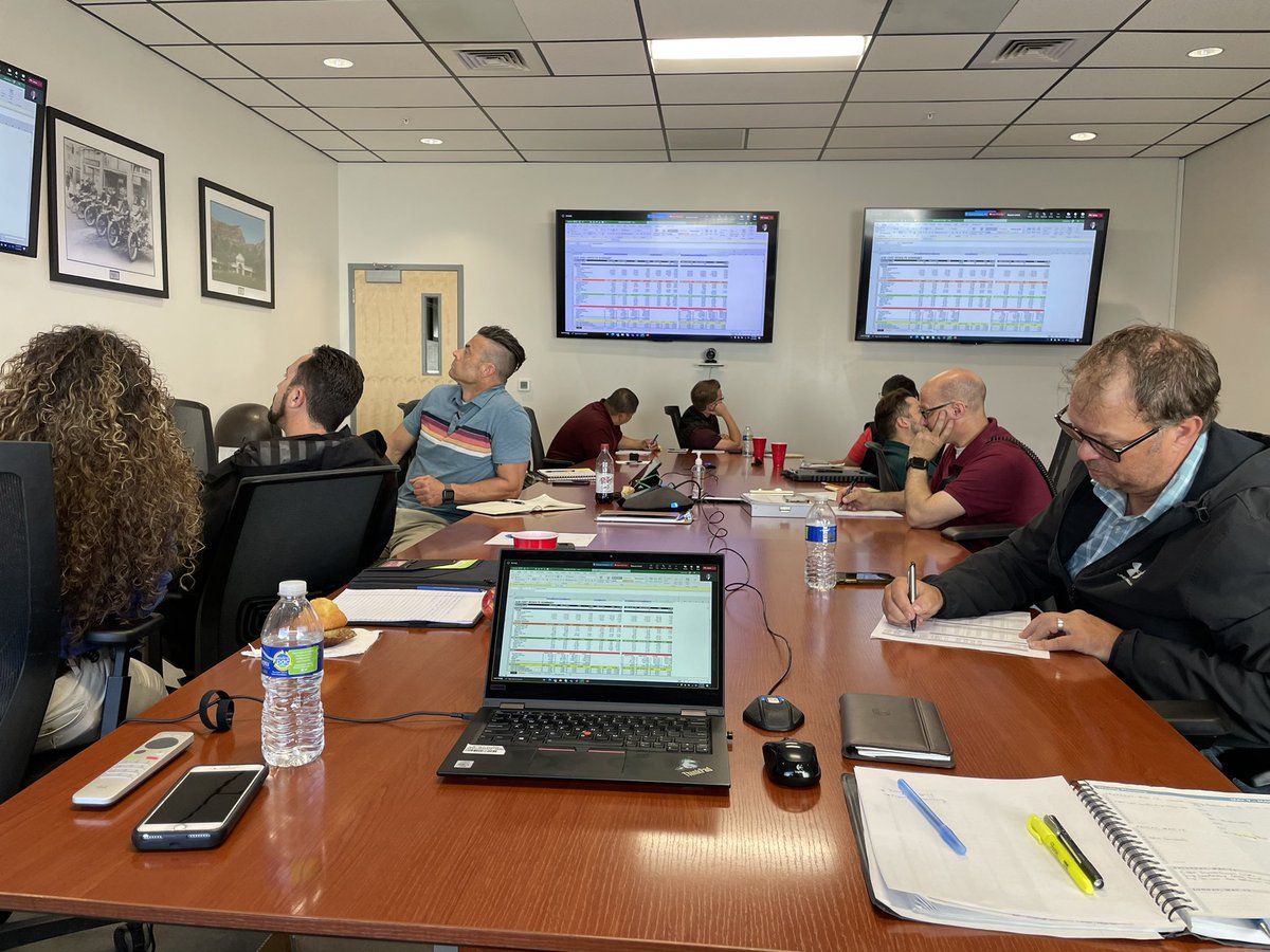 Most enjoyable day of work every week!  Spending 1/1 time with our most important asset, learning about our business…Cost Statements!