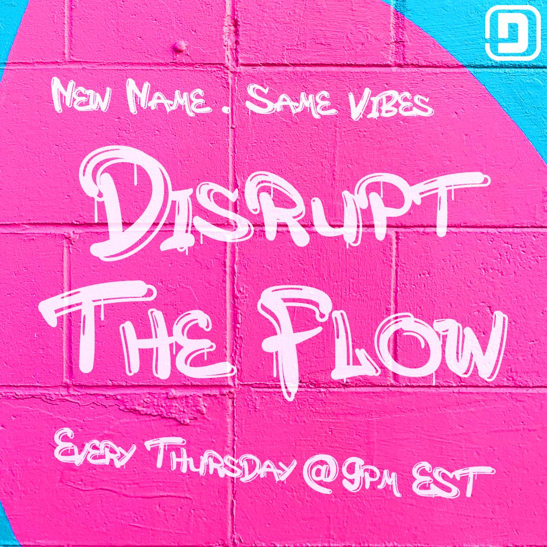 Disruptnow_io's tweet photo. We've had the BEST artists in #Web3 grace our space!
#DisruptTheFLOW is a special place!
VIBEZ authentic like we're Face to Face
Tonight go on stay up late..and make your case- That you're one of the Greats! ๐ฃ๏ธ๐ฅ๐ถ#Disruptor #Barz ๐
TIMEโฐ: 9PM ET
๐:https://t.co/x05QgmeS0J https://t.co/zGxxmulEe1