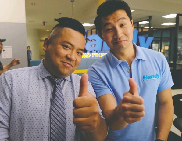 HotDocsCinema's tweet photo. The roommate reunion we didn't know we needed, happening in Cinema on Friday 🤩

We’re thrilled to announce that @simuliu will be in conversation with none other than Kim’s Convenience co-star @andrewphung at his Toronto stop of the We Were Dreamers Tour! https://t.co/XdkXkfkEr6 https://t.co/7bcsw8mrg4