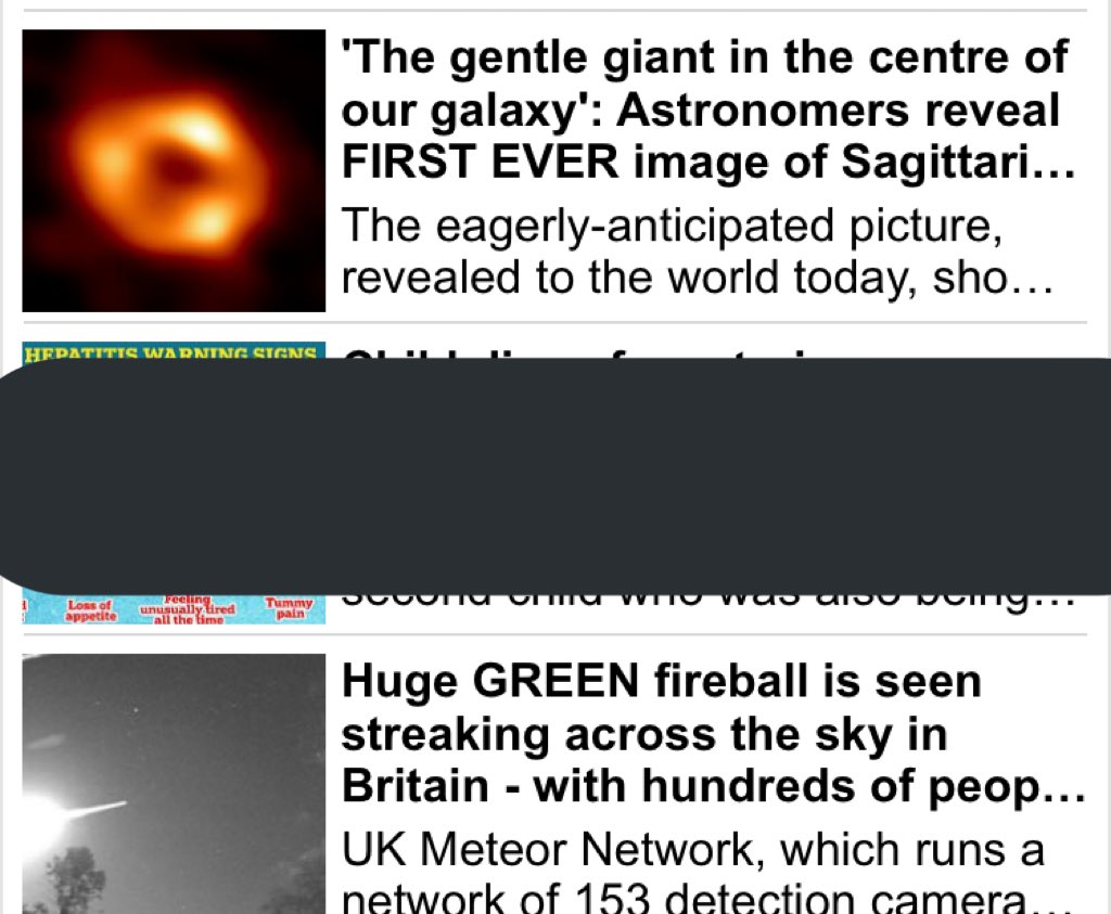 Butterf33531641's tweet photo. Slightly concerning that my news feed looks like a Stargate episode guide! โ๏ธ๐๐ซฃ #Matteroftime
#Onehundreddays https://t.co/LlgVUbDGP6