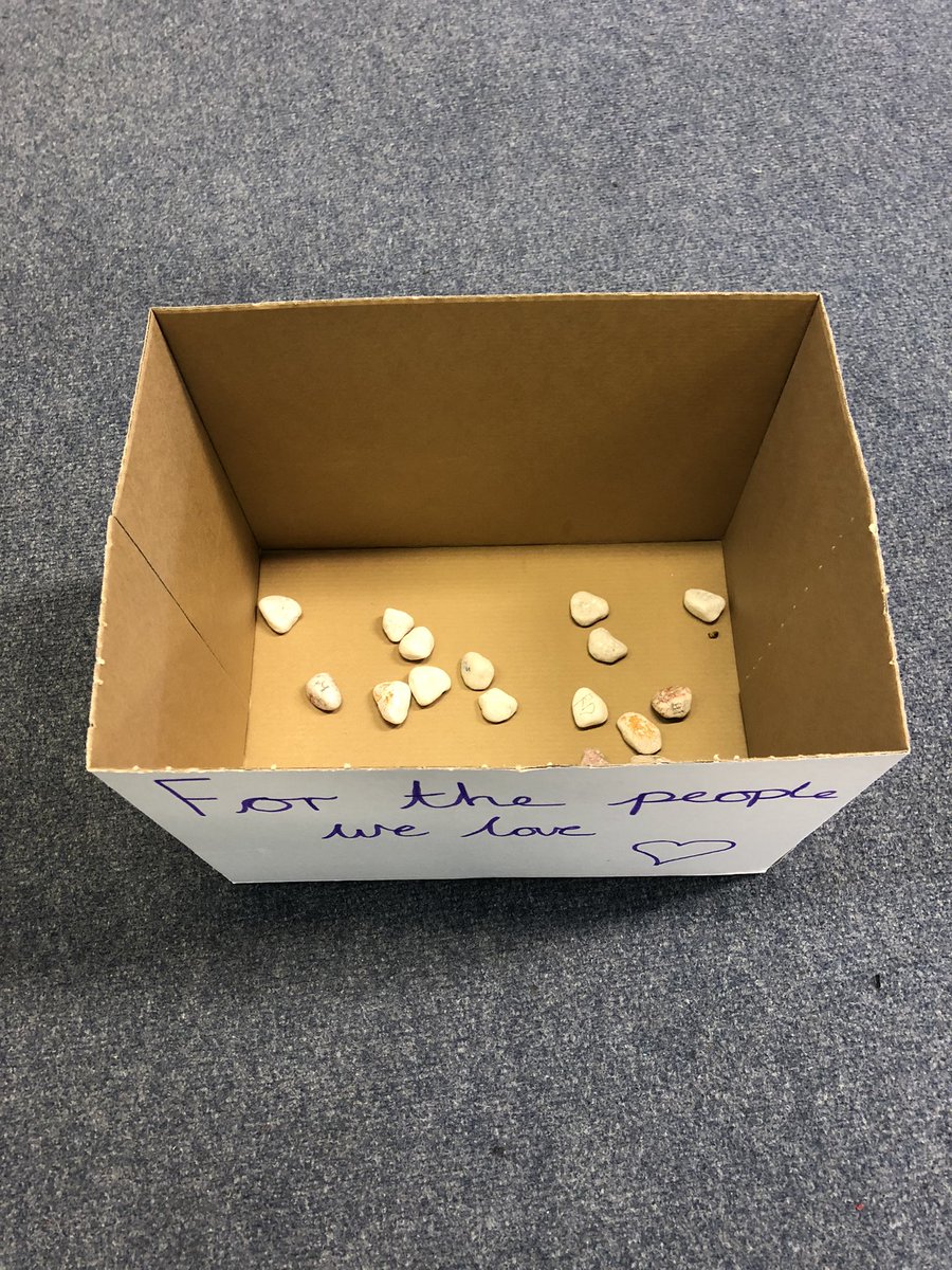 Today, Andersen class considered the people that felt special to them and shared lovely reasons why they were special with everyone. They represented their special people with pebbles! #weareandersenclass <a href="/WhittinghamWHA/">Whittingham Primary Academy</a>