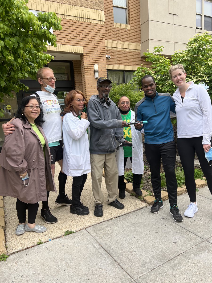 linkedsenior's tweet photo. Great job Marigold Assisted Living, happy to have you join us for this year's 2nd Annual #DC #LongevityFunRun event! #OldPeopleAreCool #OlderAmericansMonth @Oldplparecool #gerotwitter @AgeFriendlyDC @DACL_DC @AARPDC @nbcwashington @TinaSandri https://t.co/DA4cnRKupf