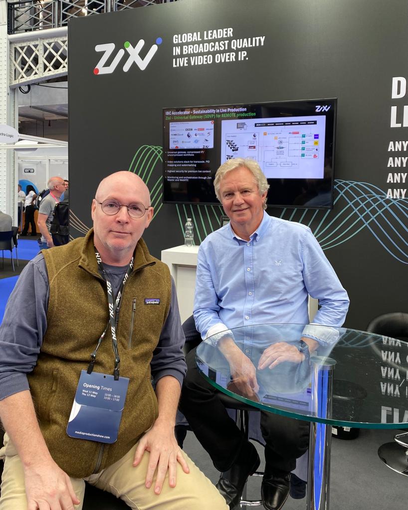 StarfishTech's tweet photo. Today we are at @mediaprodshow, we have stopped by our partners @ZixiNews stand to discuss our latest Seamless Content Replacement & Signal Processing, check it out here: https://t.co/UytR4XeUWi
#TSprocessing #watermark #media #MPTS https://t.co/9zWAYGMZE1